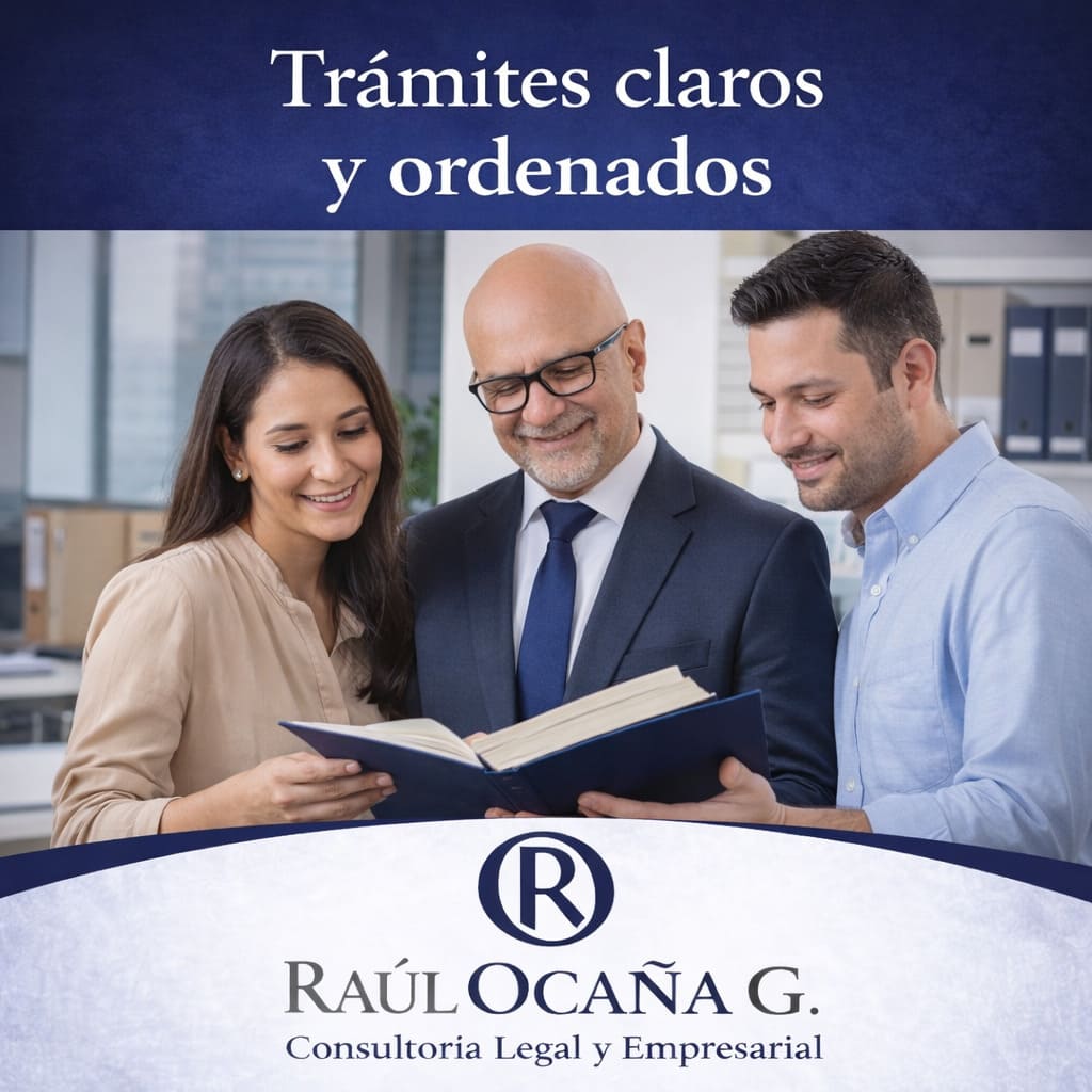 Trámites claros y ordenados